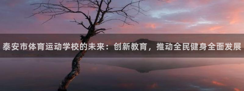 yy易游官网下载平台注册：泰安市体育运动学校的未来：